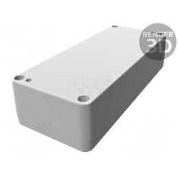 Carcasă Universală Aluminiu IP66 64x150x36mm | Electronic-mag.ro | Componente Electronice