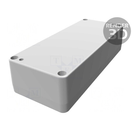 Carcasă Universală Aluminiu IP66 64x150x36mm | Electronic-mag.ro | Componente Electronice