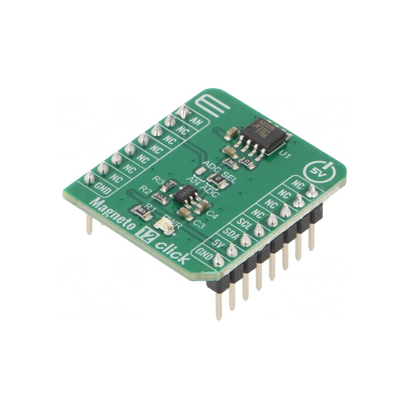 Senzor Magnetic Analogic I2C - MAGNETO 12 CLICK | Electronic-mag.ro | Componente Electronice