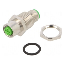 Adaptor M12 tată-M12 mamă 5 pini CANopen | Electronic-mag.ro | Componente Electronice