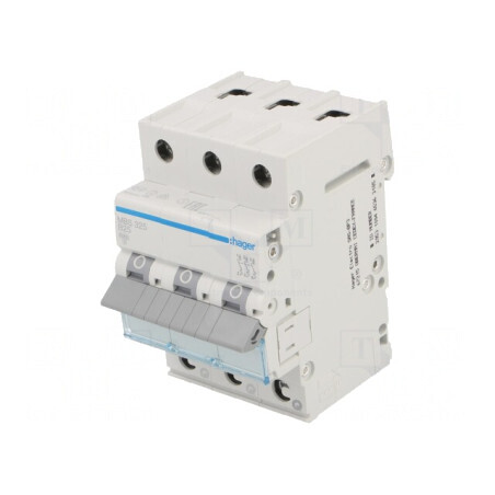 Întrerupător de supracurent 25A 3P 6kA 230/400V | Electronic-mag.ro | Componente Electronice