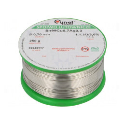 Sârmă de Lipit Fără Plumb 250g Bobină | Electronic-mag.ro | Componente Electronice