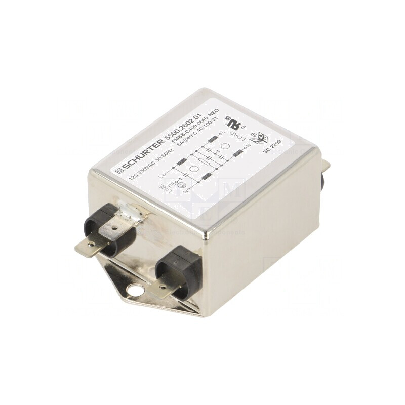Filtru Anti-Interferențe 250VAC 0,22uF 4,7nF 0,97mH | Electronic-mag.ro | Componente Electronice