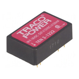 Convertor DC/DC 3W 9-18V la 12V/-12V DIP24 | Electronic-mag.ro | Componente Electronice