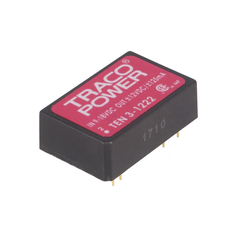 Convertor DC/DC 3W 9-18V la 12V/-12V DIP24 | Electronic-mag.ro | Componente Electronice