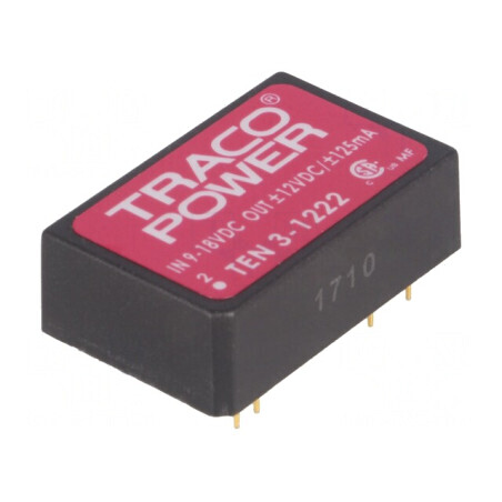 Convertor DC/DC 3W 9-18V la 12V/-12V DIP24 | Electronic-mag.ro | Componente Electronice