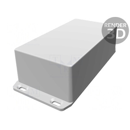Carcasă Universală 82x153x50mm cu Lame de Fixare | Electronic-mag.ro | Componente Electronice