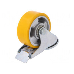 Roată de transport poliuretan 100mm 200kg | Electronic-mag.ro | Componente Electronice