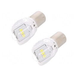 Lampă: auto | BAY15S | albă | 12V | 1W | VISIONPRO LED | Subtip bec: P21W | EB8050TR