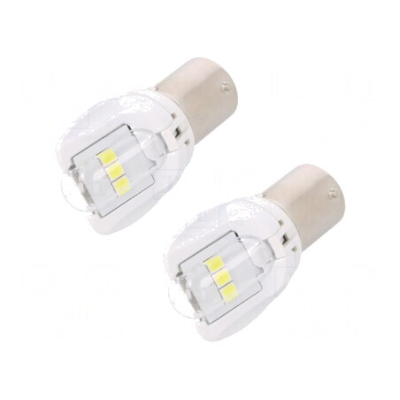 Lampă auto LED 12V 1W albă P21W VISIONPRO | Electronic-mag.ro | Componente Electronice