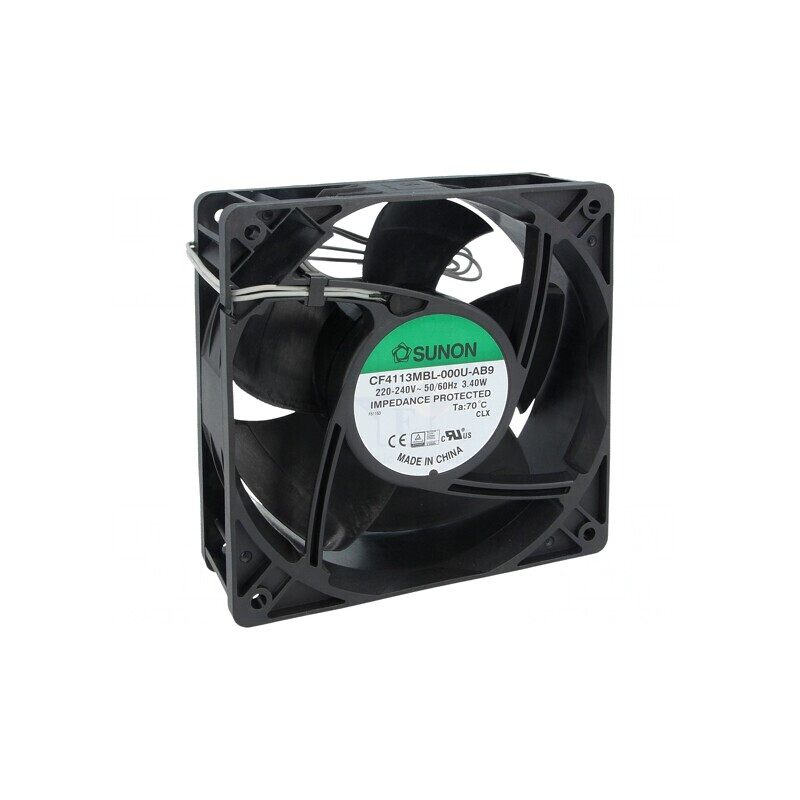 Ventilator Axial EC 230VAC 120x120x38mm | Electronic-mag.ro | Componente Electronice