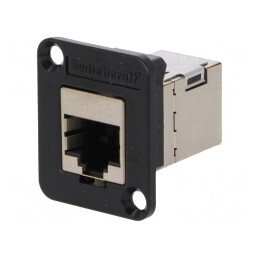 Adaptor RJ45 Ecranat Cat 6a | Electronic-mag.ro | Componente Electronice