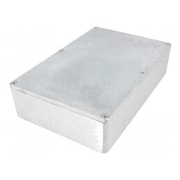 Carcasă Universală Aluminiu Naturală 222x146x55mm | Electronic-mag.ro | Componente Electronice