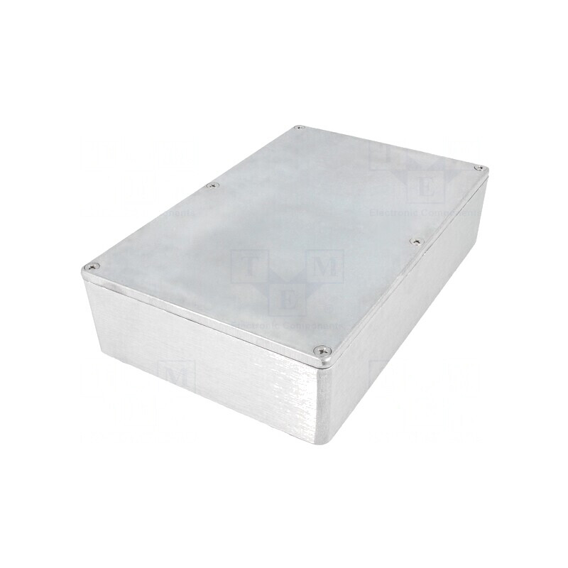 Carcasă Universală Aluminiu Naturală 222x146x55mm | Electronic-mag.ro | Componente Electronice
