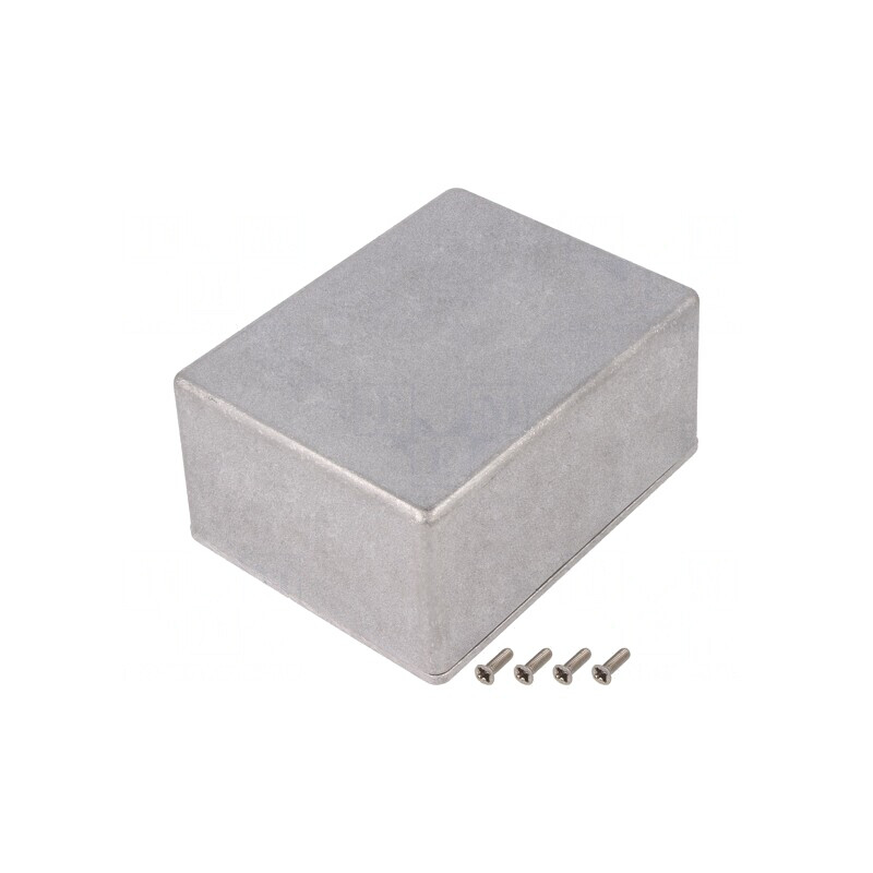 Carcasă Universală Aluminiu Naturală 89x114x55mm | Electronic-mag.ro | Componente Electronice