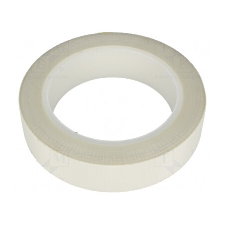Bandă Electroizolantă Albă 25mm x 33m Silicon | Electronic-mag.ro | Componente Electronice