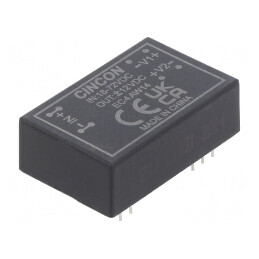 Convertor DC/DC 18-72V la 12V/-12V 6W | Electronic-mag.ro | Componente Electronice
