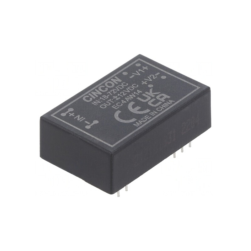 Convertor DC/DC 18-72V la 12V/-12V 6W | Electronic-mag.ro | Componente Electronice Convertor DC/DC 18-72V la 12V/-12V 6W | Electronic-mag.ro | Componente Electronice