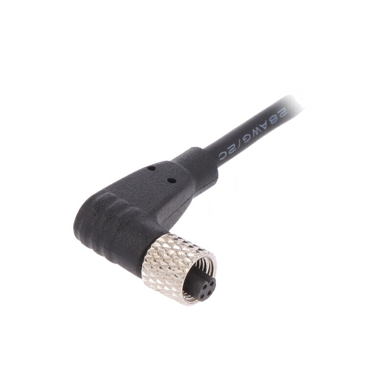 Mufă Mamă M5 4 PIN IP67 60V în Unghi | Electronic-mag.ro | Componente Electronice Mufă Mamă M5 4 PIN IP67 60V în Unghi | Electronic-mag.ro | Componente Electronice