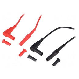 Cabluri de măsurare 1m banană 4mm TL809 | Electronic-mag.ro | Componente Electronice