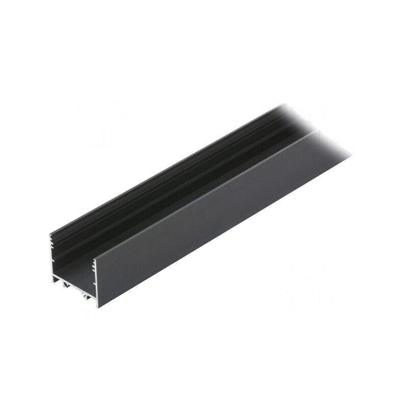 Profil aluminiu negru pentru module LED 2m VARIO30-02 | Electronic-mag.ro | Componente Electronice