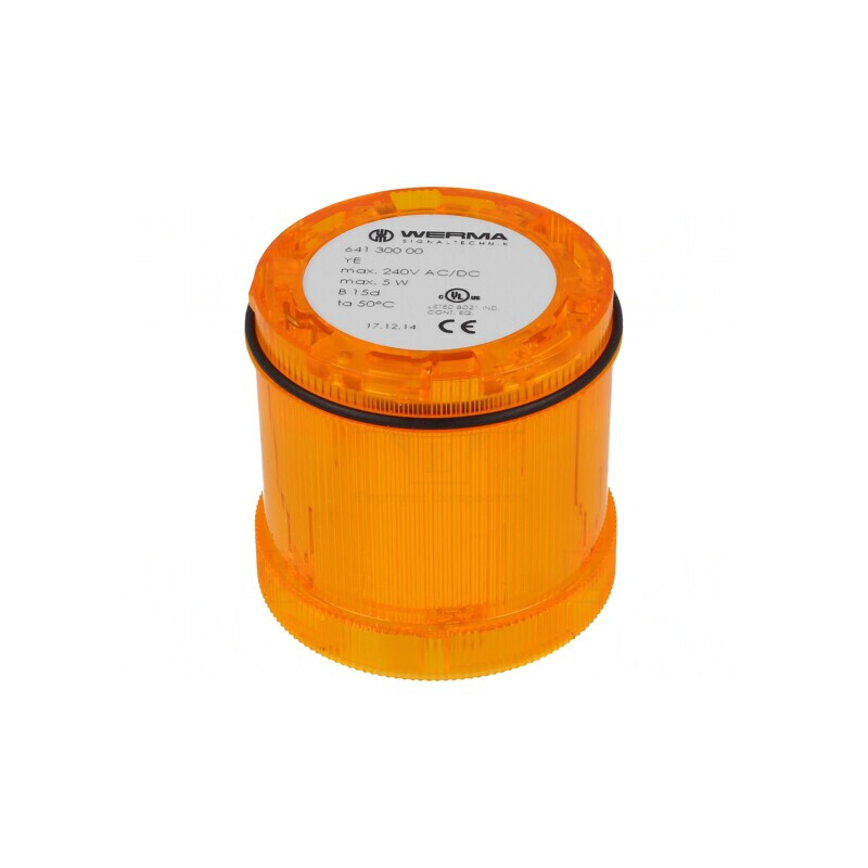 Semnalizator Luminos Bec Galben 12-240V | Electronic-mag.ro | Componente Electronice