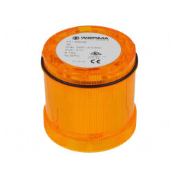 Semnalizator Luminos Bec Galben 12-240V | Electronic-mag.ro | Componente Electronice