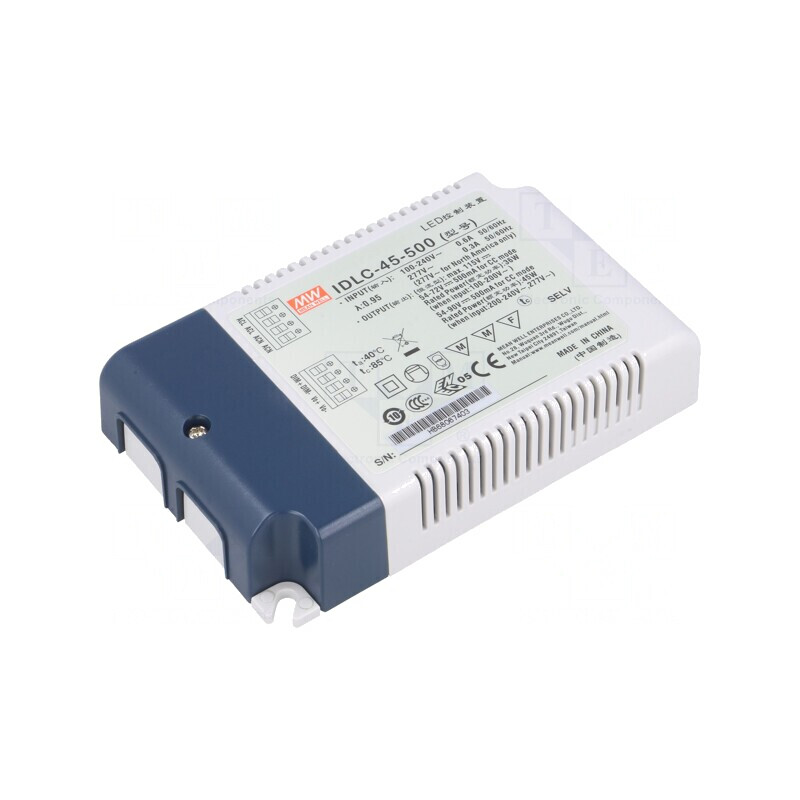 Alimentator LED 45W 500mA IP20 | Electronic-mag.ro | Componente Electronice