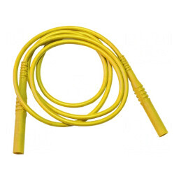 Cablu de măsurare 20A mufă banană 4 mm ambele părţi