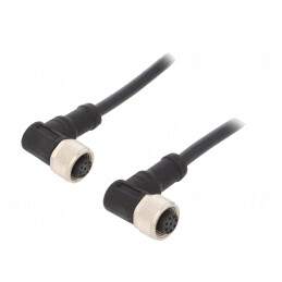 Cablu senzori/automatizări M12-M12 1m 8 pini | Electronic-mag.ro | Componente Electronice