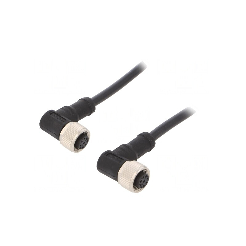 Cablu senzori/automatizări M12-M12 1m 8 pini | Electronic-mag.ro | Componente Electronice