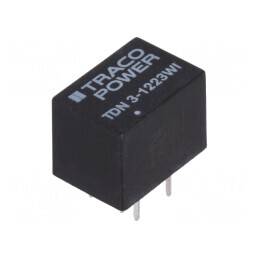 Convertor DC/DC 3W 4.5-18V la 15V/-15V | Electronic-mag.ro | Componente Electronice