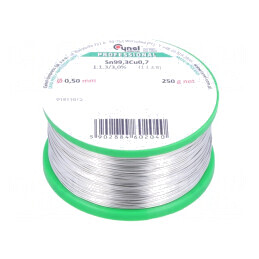 Sârmă de Lipit fără Plumb 0,5mm 250g | Electronic-mag.ro | Componente Electronice