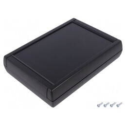Carcasă universală TEKMAR ABS neagră 133x188x39mm | Electronic-mag.ro | Componente Electronice