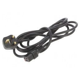 Cablu Alimentare Blocare 3m UK-IEC C19 | Electronic-mag.ro | Componente Electronice