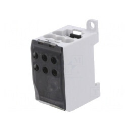 Bloc de distribuție 1 pistă 7 borne 32,4mm | Electronic-mag.ro | Componente Electronice