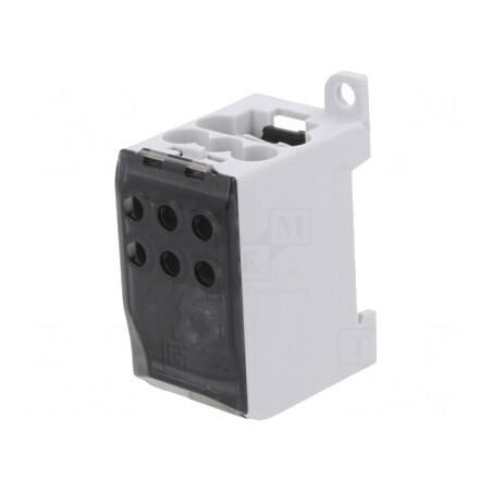 Bloc de distribuție 1 pistă 7 borne 32,4mm | Electronic-mag.ro | Componente Electronice