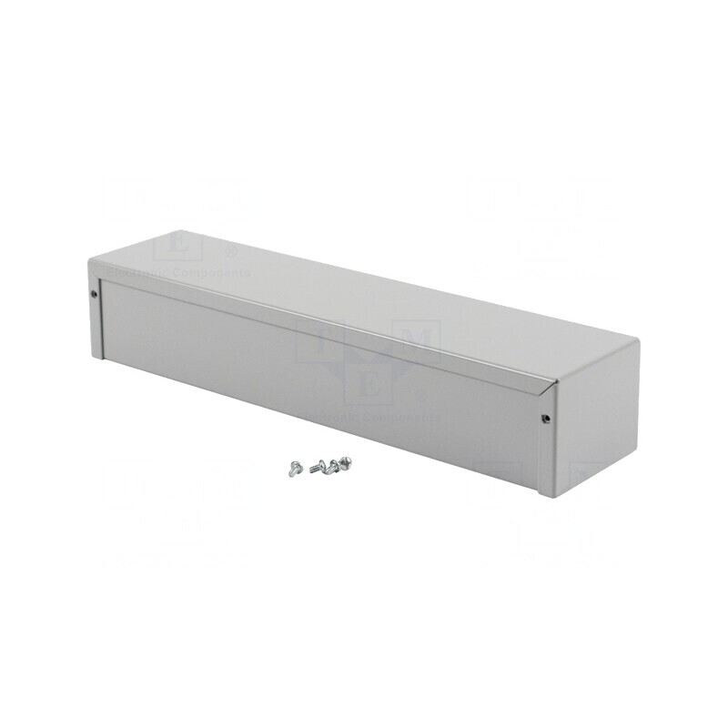 Carcasă Universală Aluminiu Gri 1411W | Electronic-mag.ro | Componente Electronice
