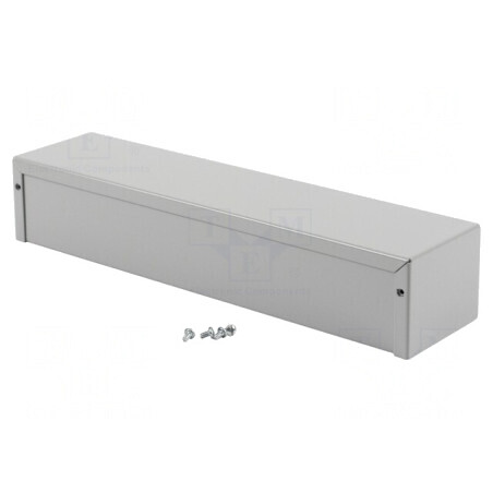 Carcasă Universală Aluminiu Gri 1411W | Electronic-mag.ro | Componente Electronice