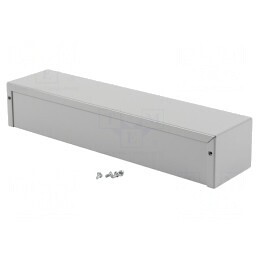 Carcasă Universală Aluminiu Gri 1411W | Electronic-mag.ro | Componente Electronice
