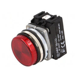 Lumina LED de Control 30mm NEF30 24-230V AC/DC | Electronic-mag.ro | Componente Electronice