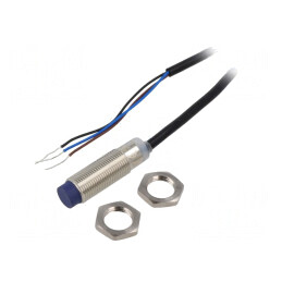 Senzor Inductiv NPN/NC 0-4mm 10-36VDC M12 IP67 200mA | Electronic-mag.ro | Componente Electronice