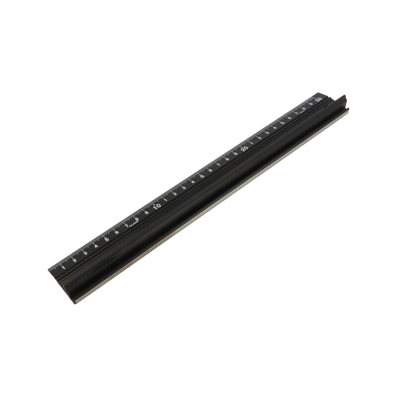 Ruletă de Măsurat Neagră 300mm | Electronic-mag.ro | Componente Electronice