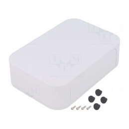 Carcasă ABS Albă IP40 175x120x50mm | Electronic-mag.ro | Componente Electronice