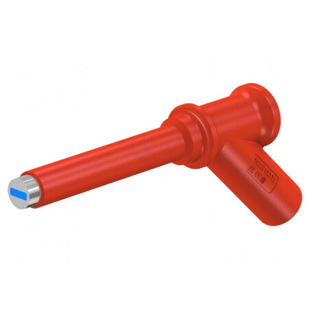 Terminal de măsurare roșu 2A vârf 7mm nichelat | Electronic-mag.ro | Componente Electronice