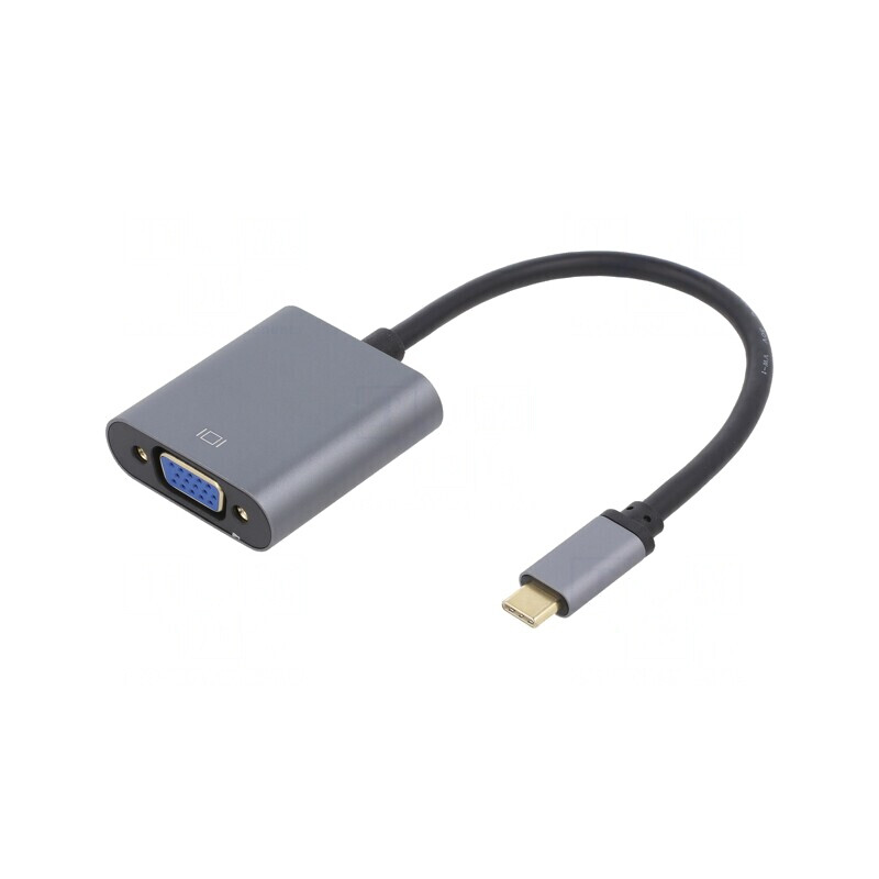 Adaptor USB-C la D-Sub 15pin HD 0,15m | Electronic-mag.ro | Componente Electronice Adaptor USB-C la D-Sub 15pin HD 0,15m | Electronic-mag.ro | Componente Electronice