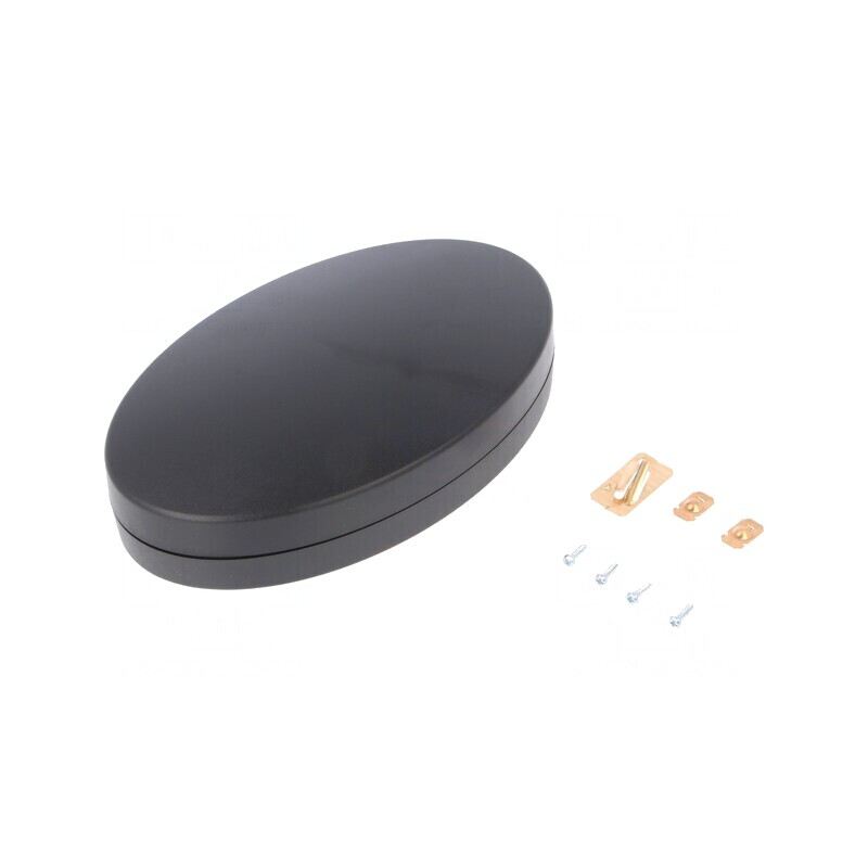 Carcasă Universală Neagră OVOTEK ABS 103x165x38mm | Electronic-mag.ro | Componente Electronice