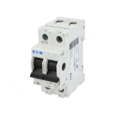 Separator-Întrerupător Poli 2 pentru Șină DIN 16A 240VAC | Electronic-mag.ro | Componente Electronice
