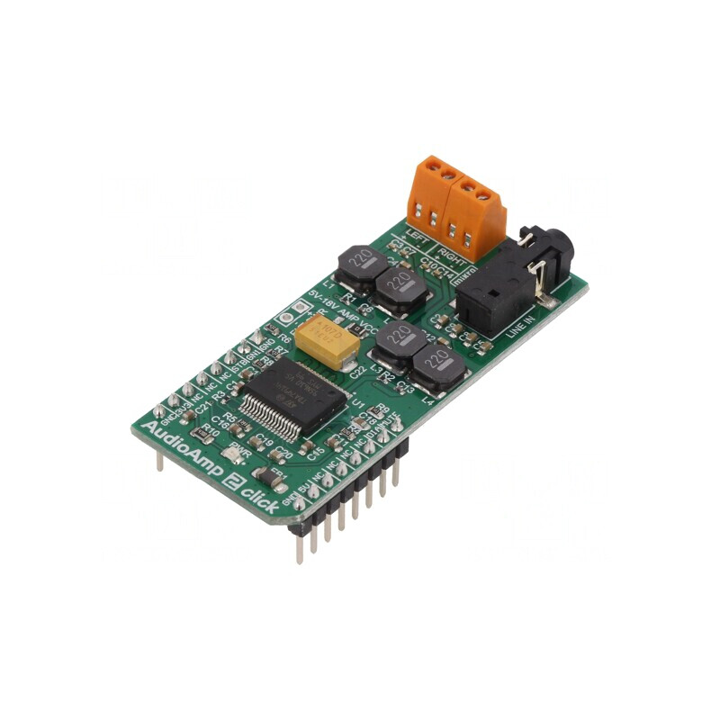 Placă amplificator audio GPIO TDA7491 AUDIOAMP 2 CLICK | Electronic-mag.ro | Componente Electronice Placă amplificator audio GPIO TDA7491 AUDIOAMP 2 CLICK | Electronic-mag.ro | Componente Electronice