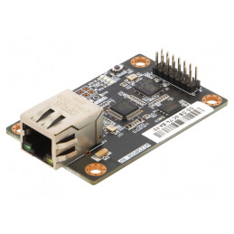 Modul: Ethernet | Comp: RP2040 | Cortex M0+ | 3,3VDC | şir pini,RJ45 | WIZ505SR-RP